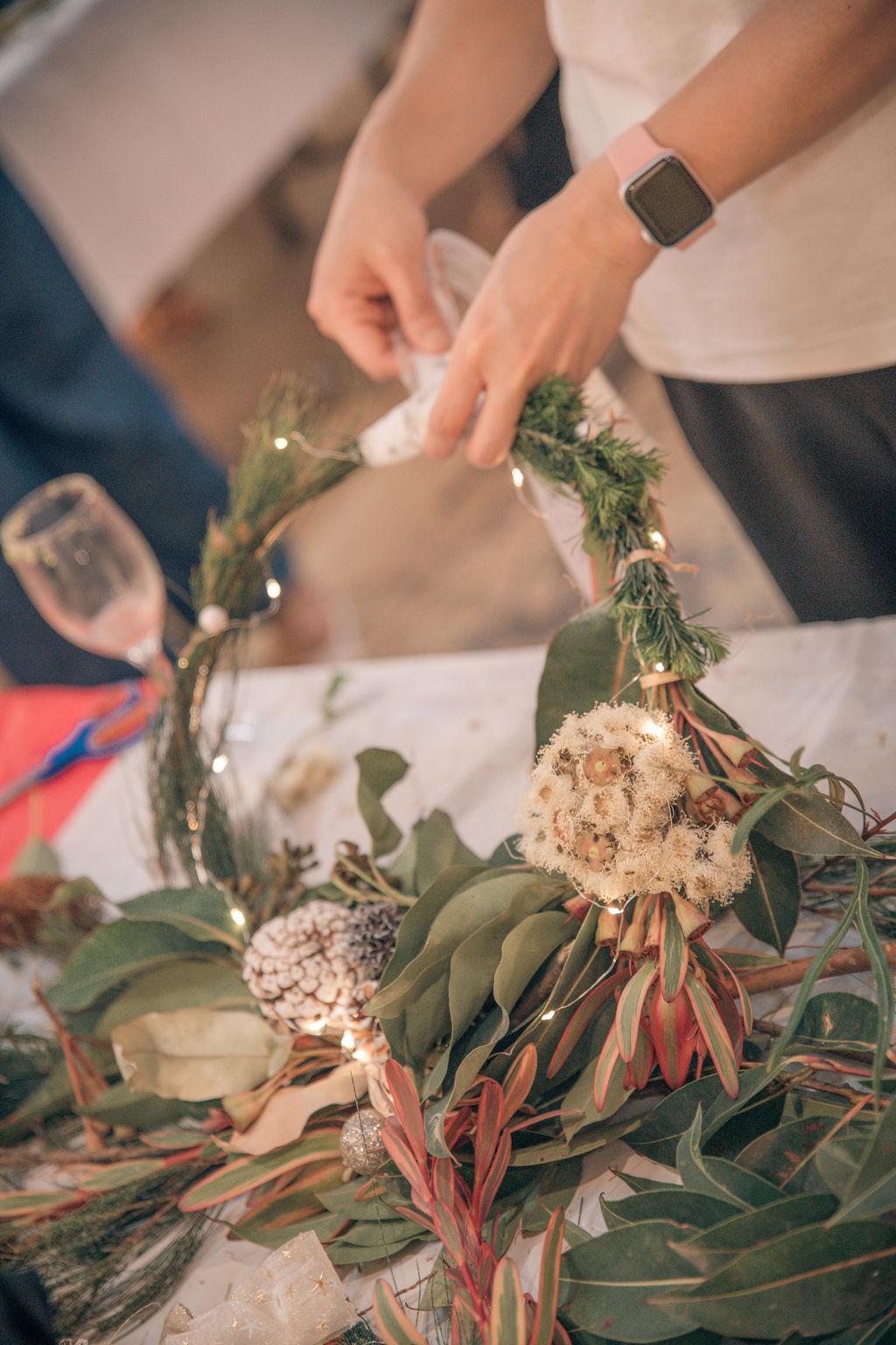 Christmas Wreath Making Workshop on 7 December