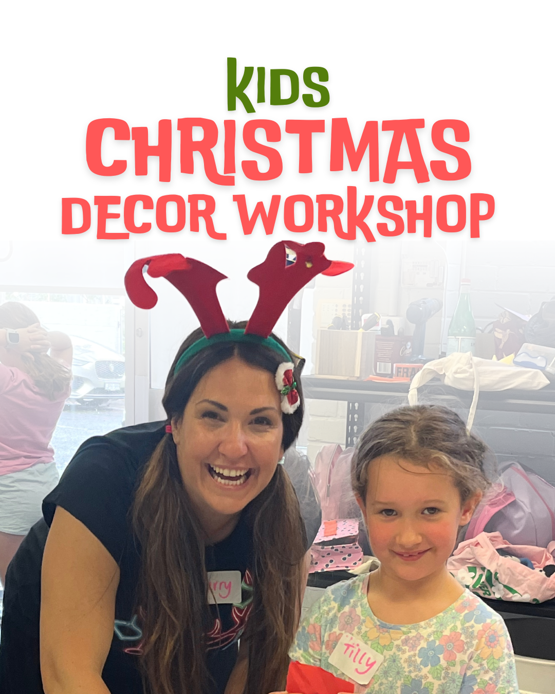 Kid's Christmas Decor Workshop