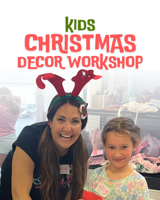 Kid's Christmas Decor Workshop