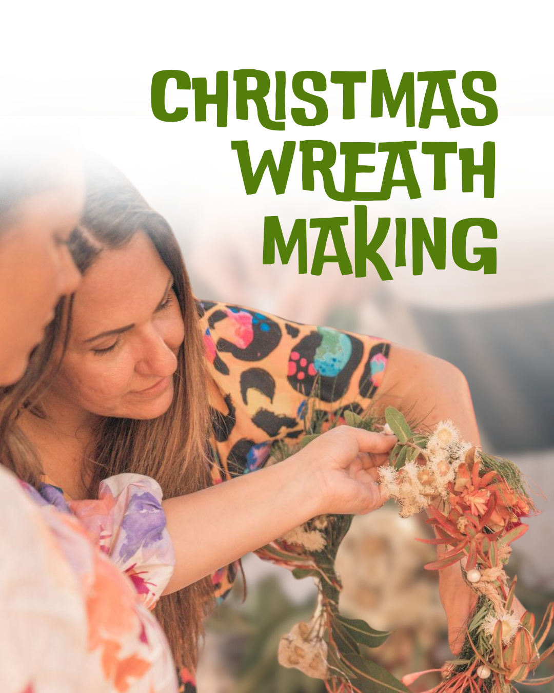 Christmas Wreath Making Workshop on 7 December