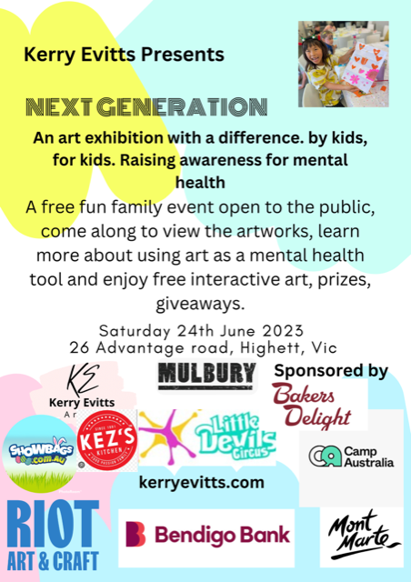 Lets Talk Art- Upcoming Kids Exhibition, Next Generation