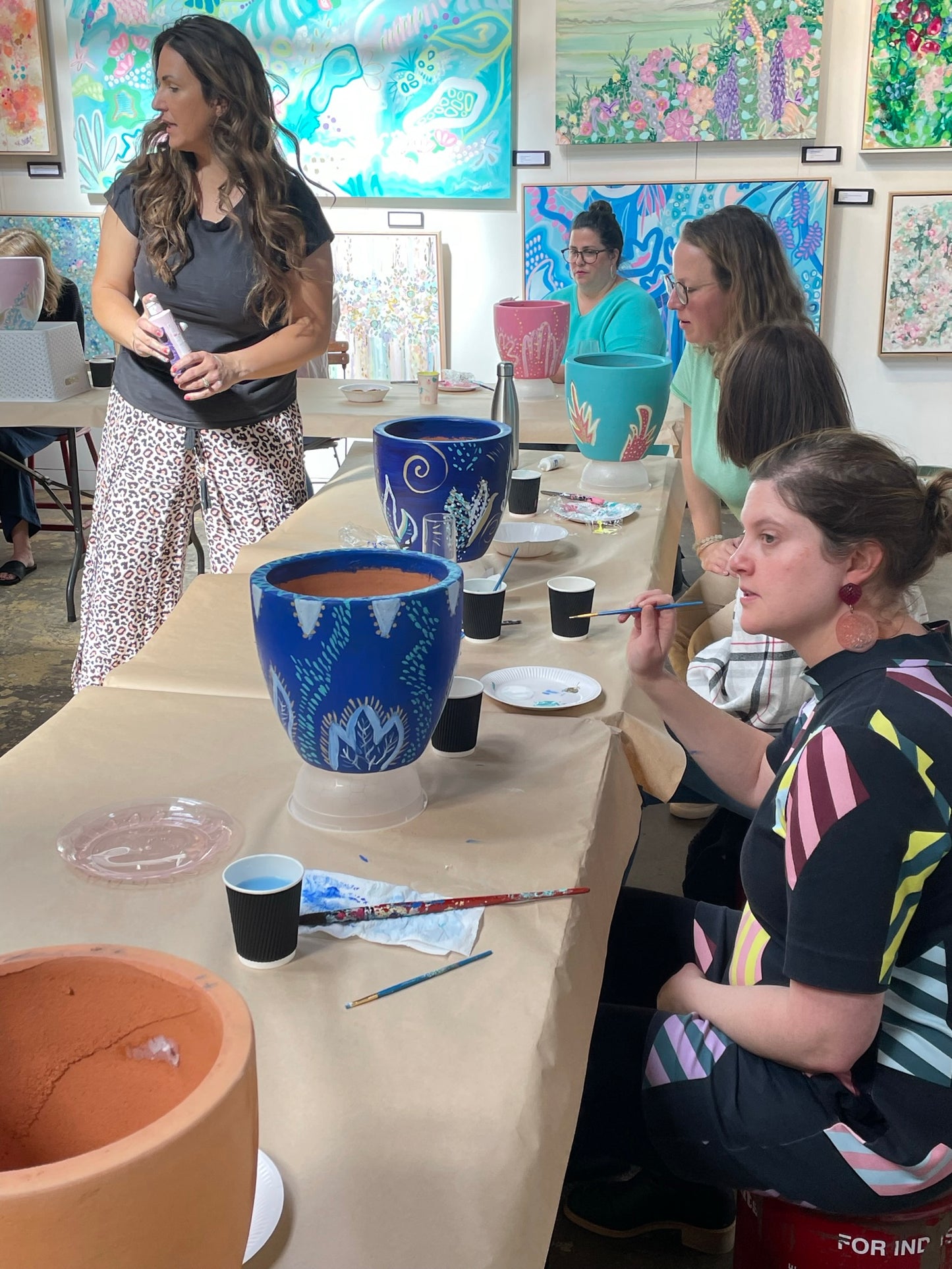 Art Pot Painting